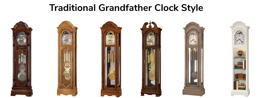 Howard Miller Grandfather Clocks in traditional style at Premier Clocks