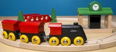 train sets for toddlers battery operated