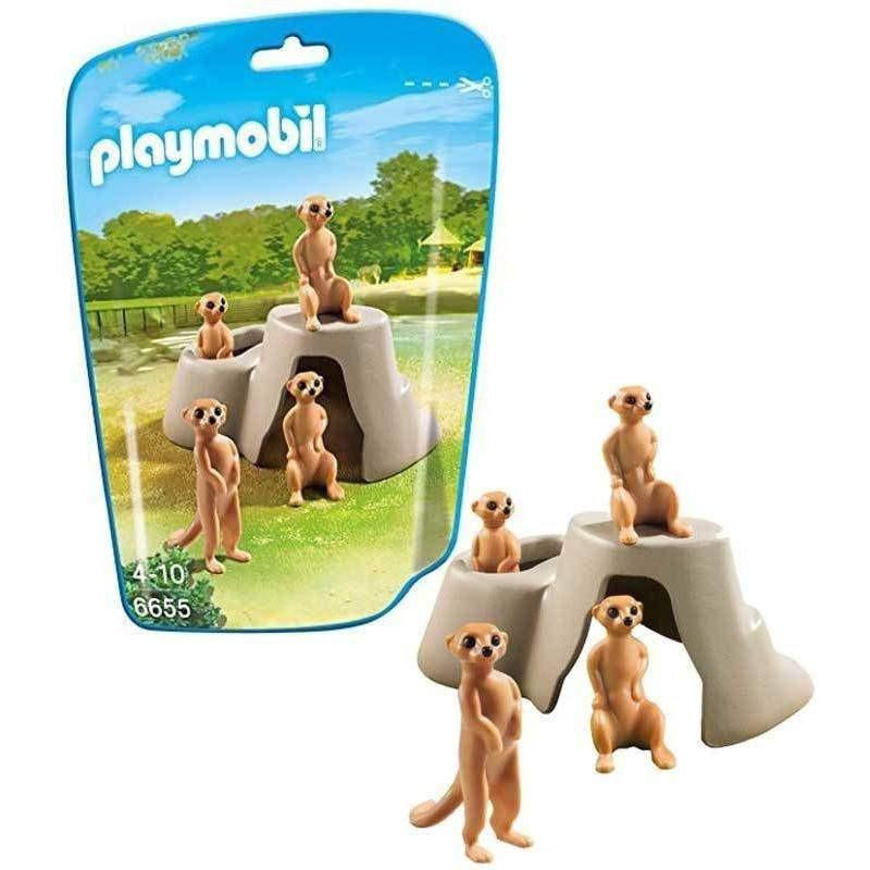 playmobil meerkat family