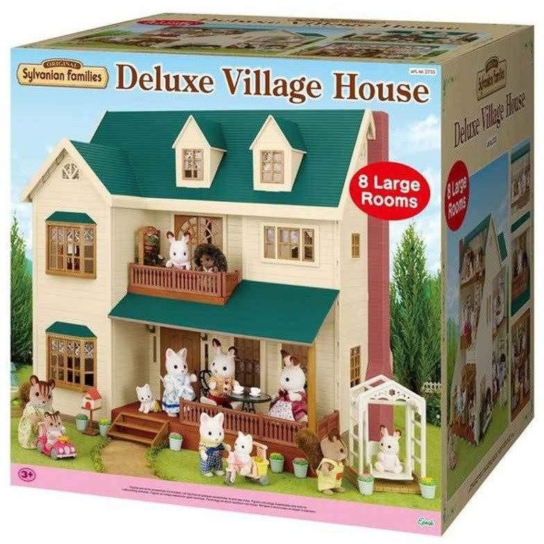 sylvanian christmas house