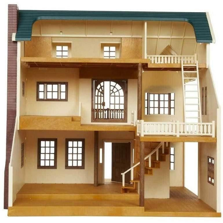 sylvanian families deluxe village house