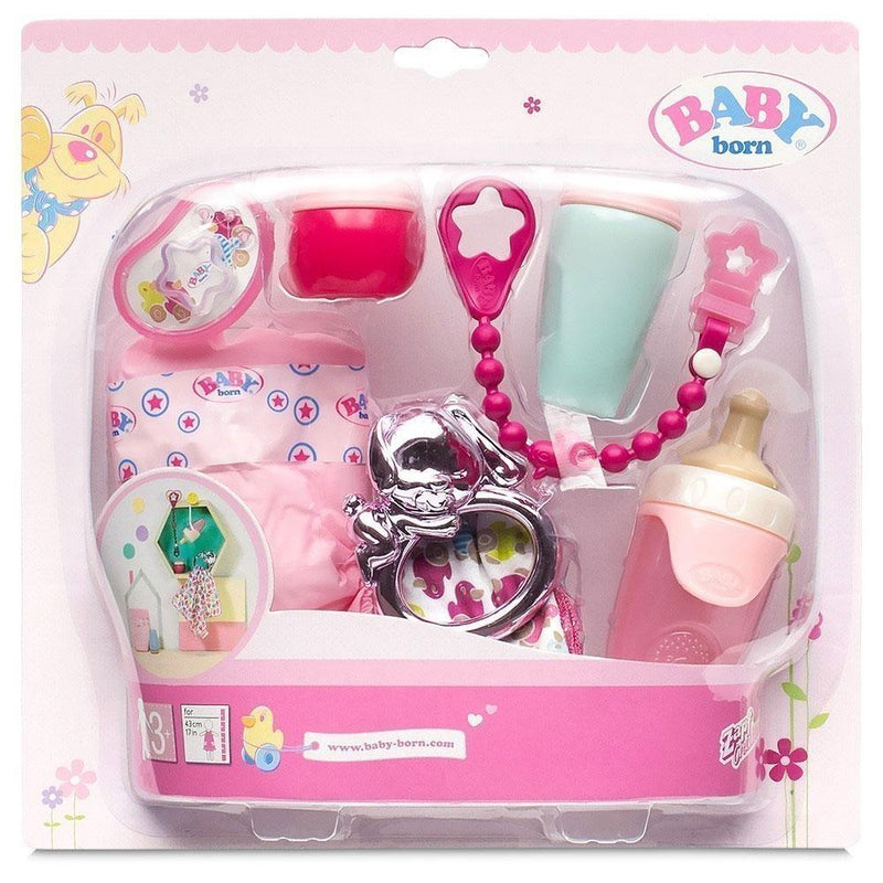 baby born doll and accessories