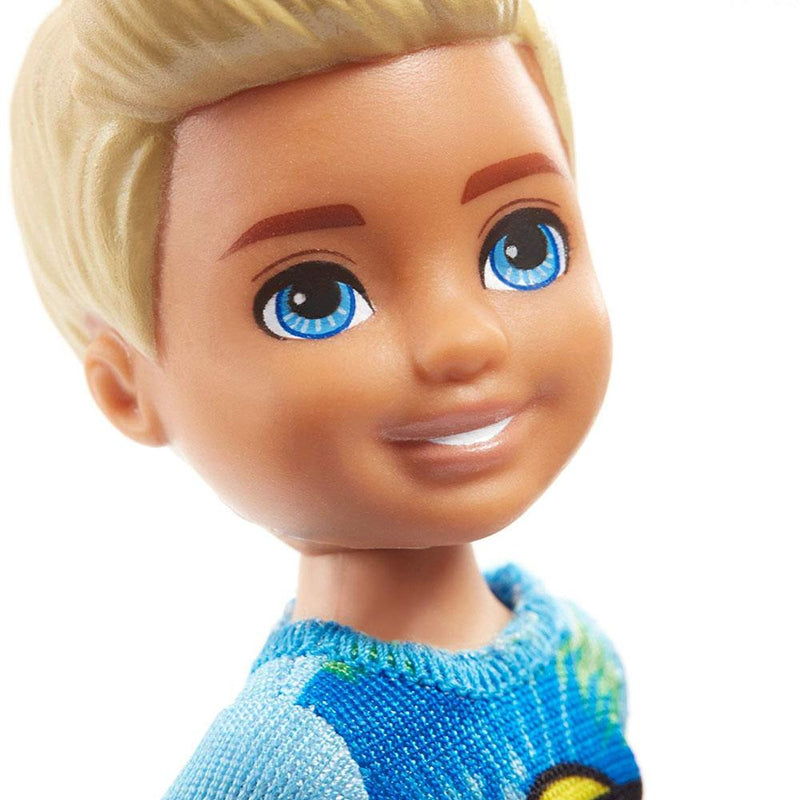 barbie club chelsea boy doll emoji tie dye