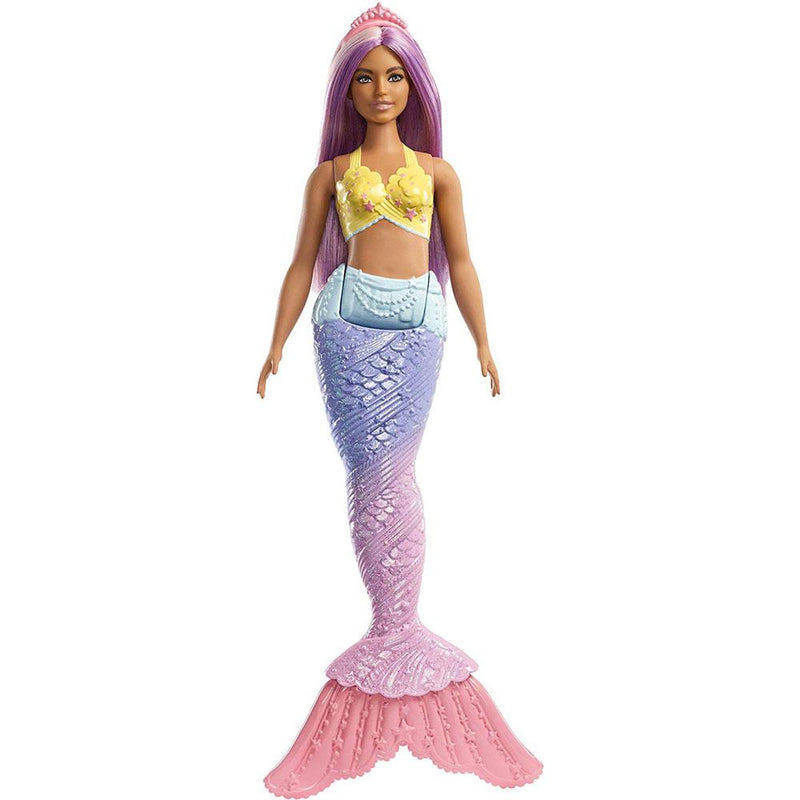 Barbie Dreamtopia Mermaid Purple Hair Doll | Online at Toy ...