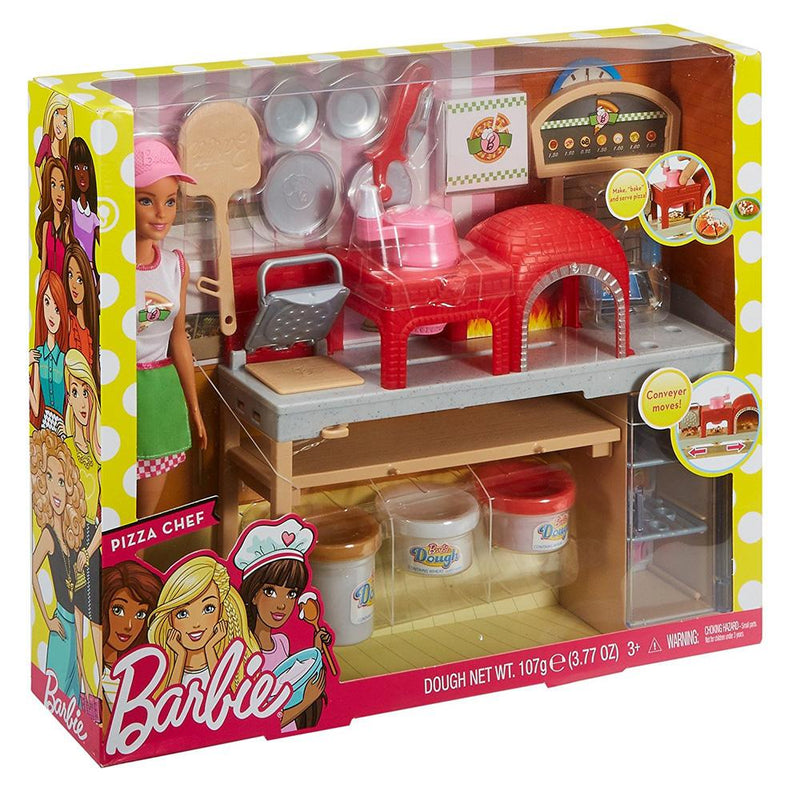  Barbie Pizza  Chef Doll and Playset at Toy Universe 