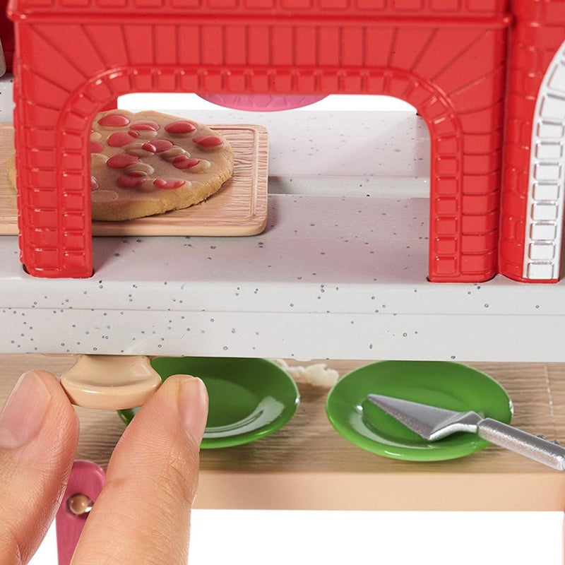 barbie doll pizza set