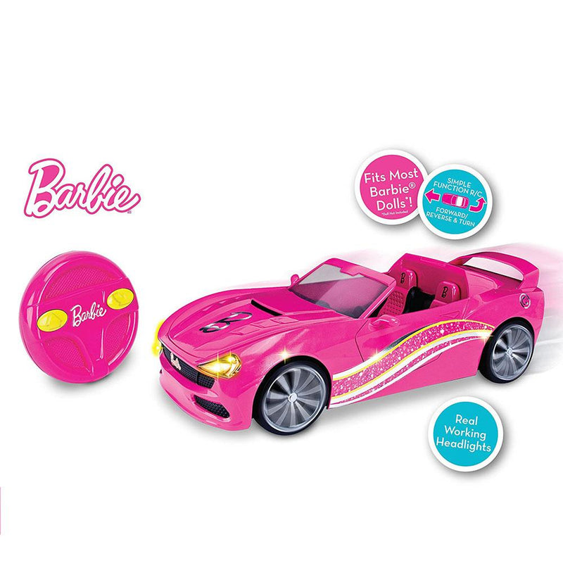 barbie remote control car corvette