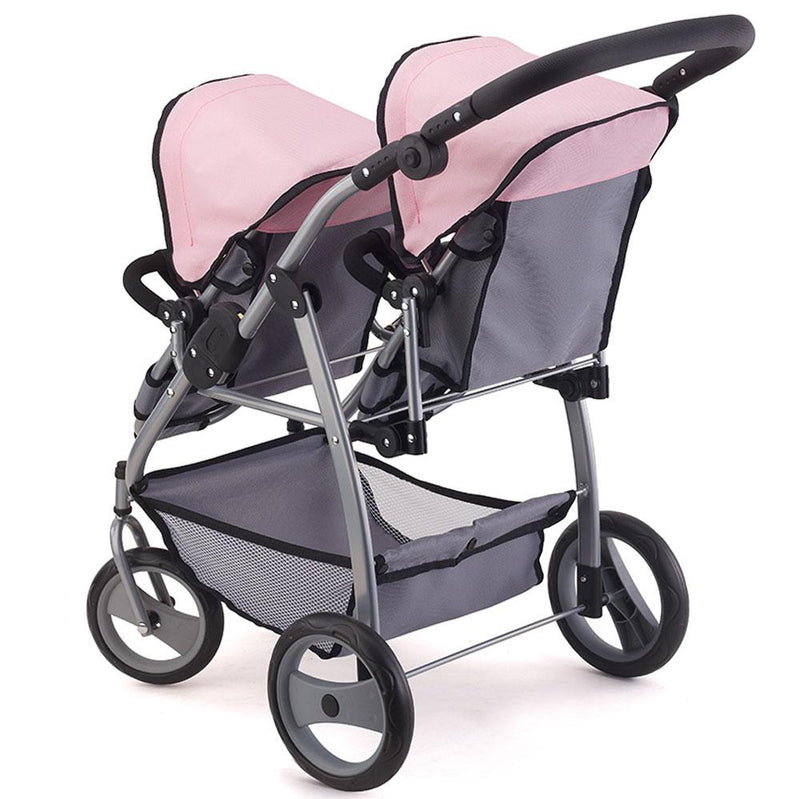 childrens twin dolls prams