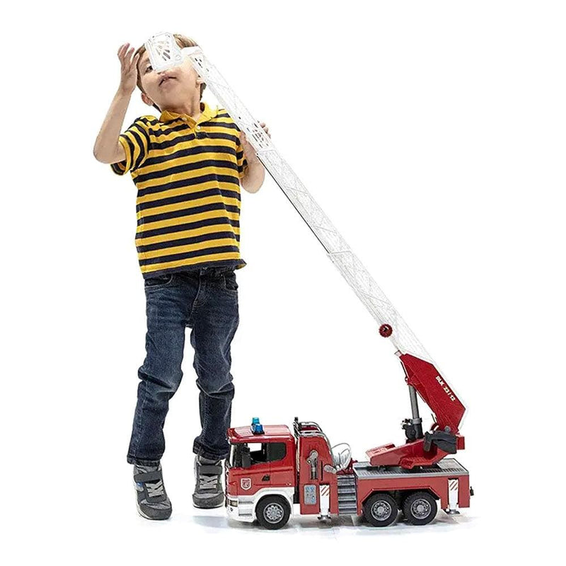 toy fire engine with water pump