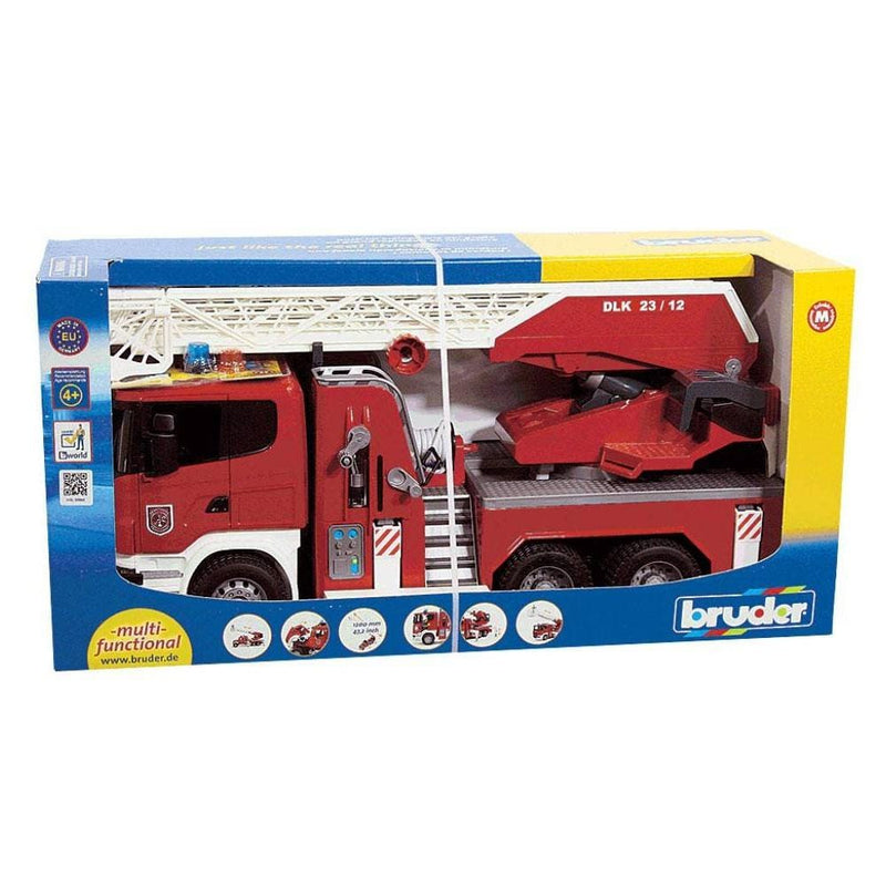 bruder scania fire engine