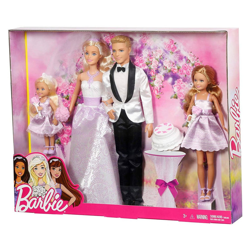 barbie doll wedding set