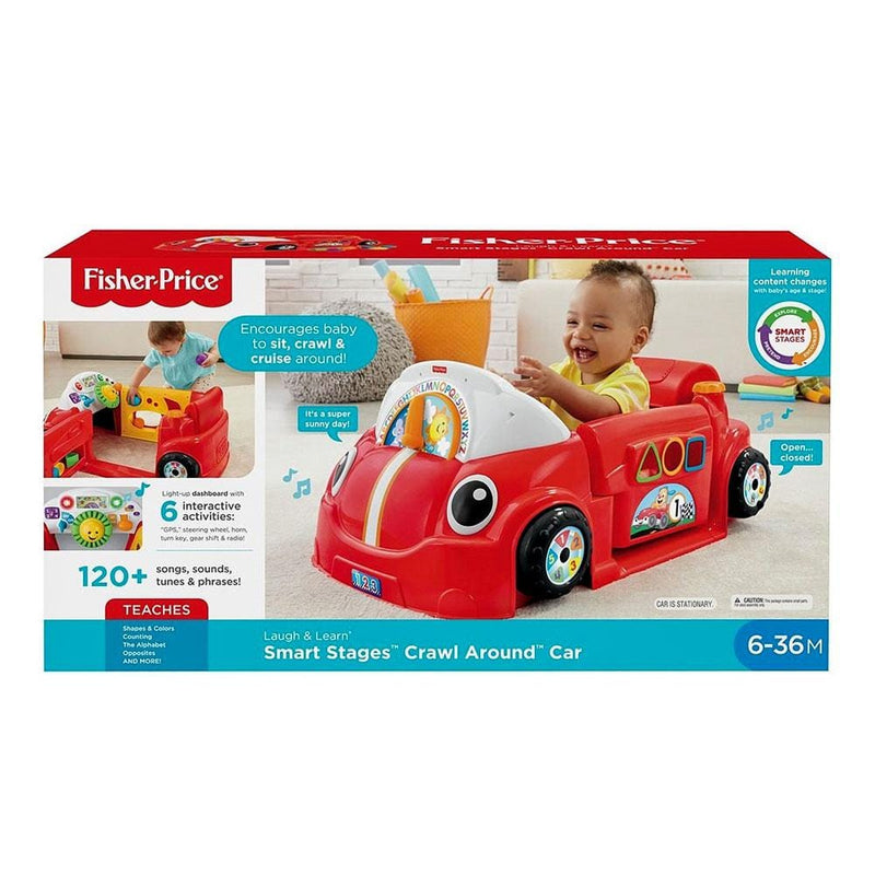 fisher price crawl around car red