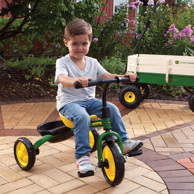 john deere tricycle with dump