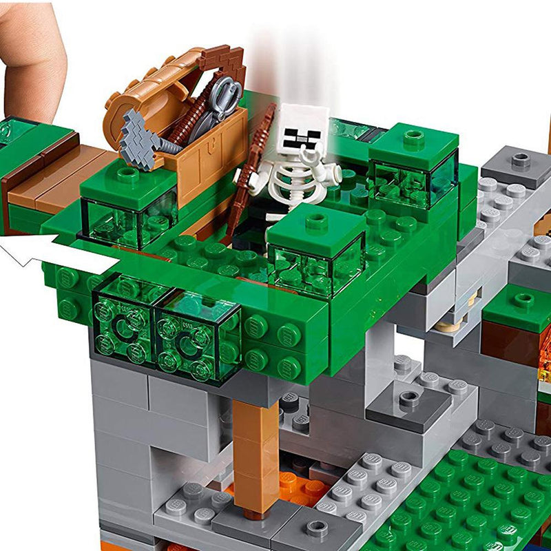 lego 21146 minecraft the skeleton attack