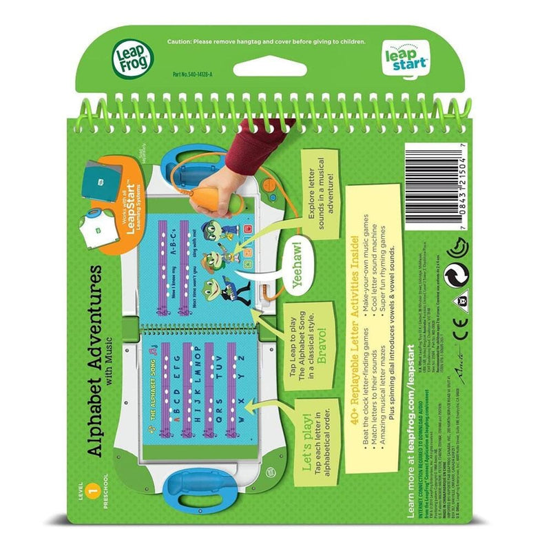 LeapFrog LeapStart 3D Alphabet Adventures Activity Book ...