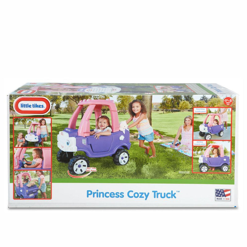 little tikes pink and purple truck