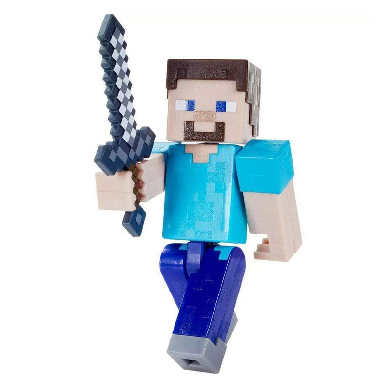 Minecraft Craft-A-Block Steve Toy Figure | Toy Universe Australia
