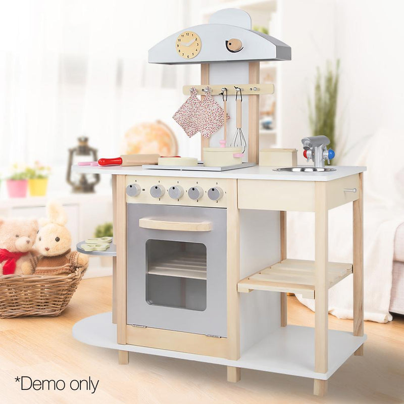 kids small wooden kitchen