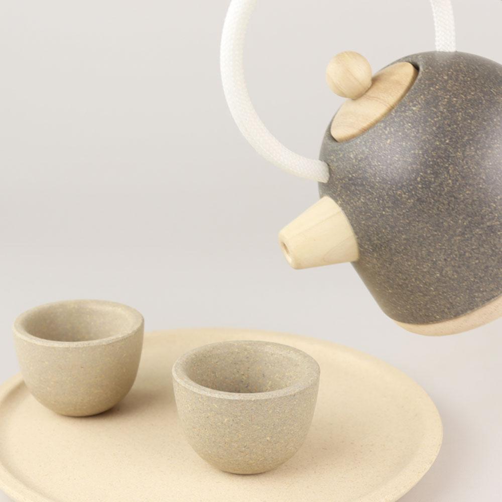 Plan Toys Wooden Oriental Tea Set Shop Online at Toy Universe AUS