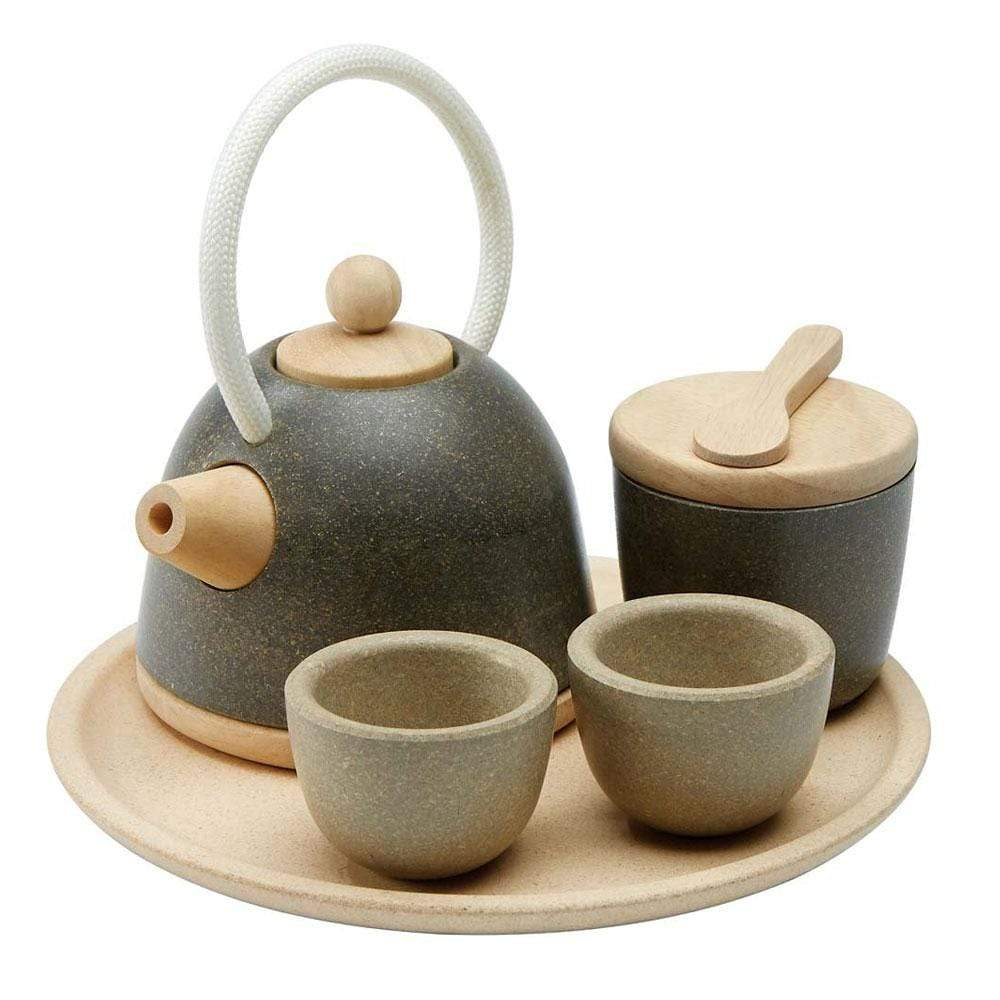 Plan Toys Wooden Oriental Tea Set Shop Online at Toy Universe AUS