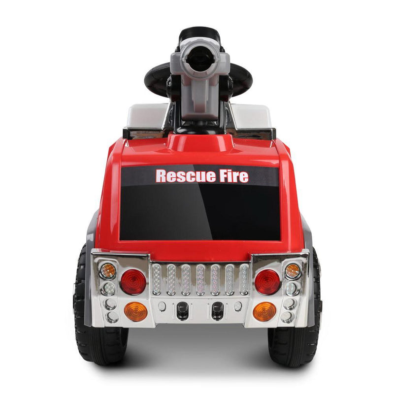 bubble fire rescue electric ride on