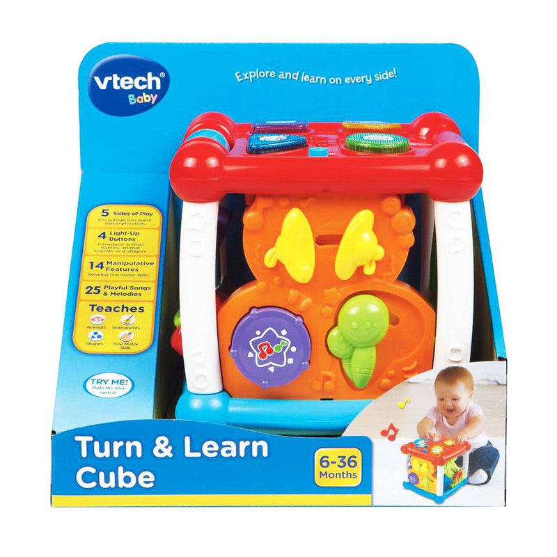 Buy Vtech Turn & Learn Cube at Toy Universe Australia