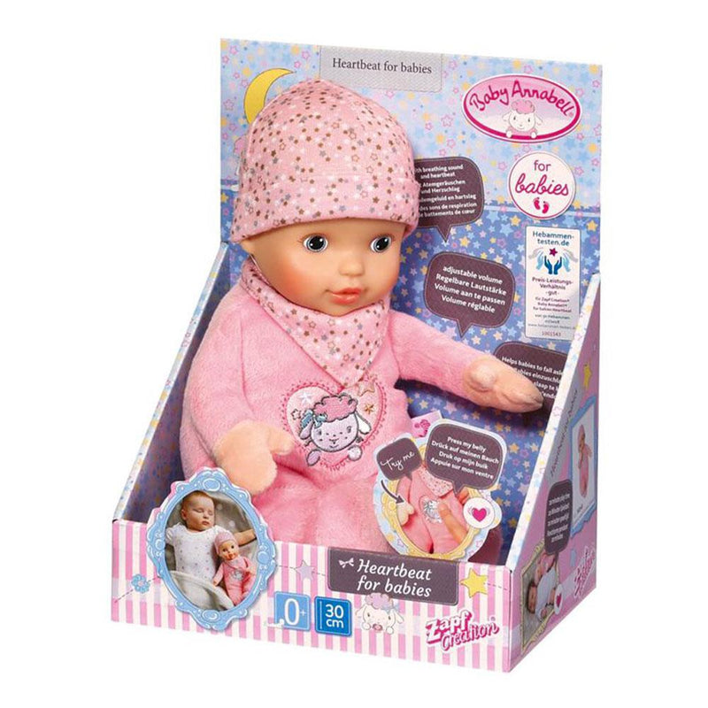 baby annabell heartbeat doll