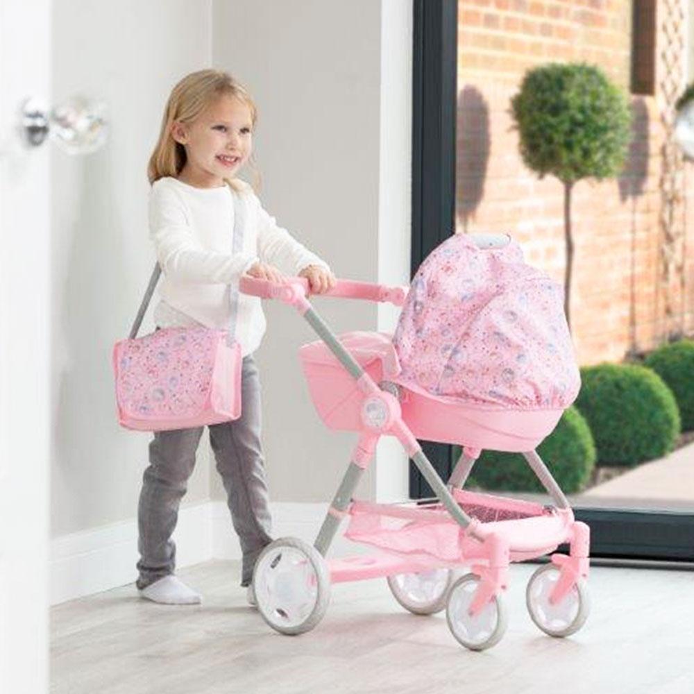 baby annabell roamer dolls pram