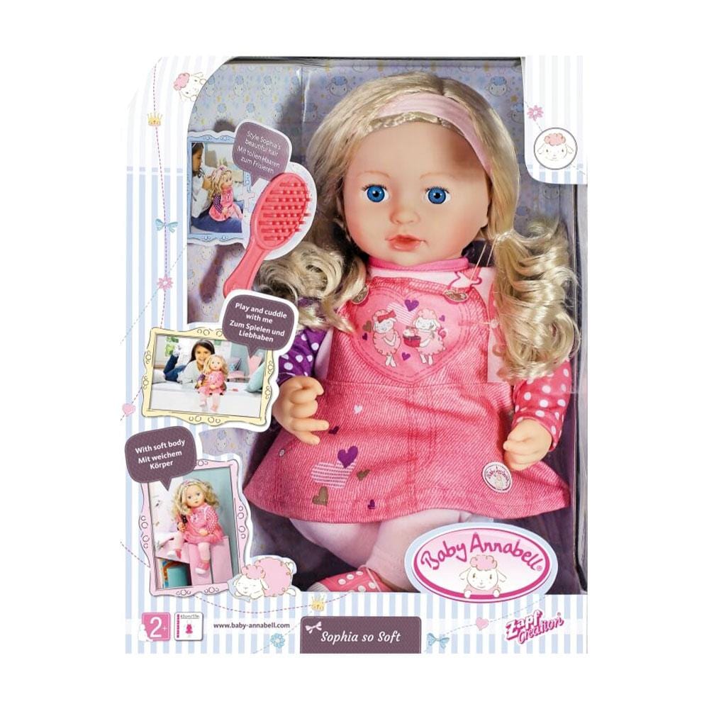 baby annabell sophia so soft reviews