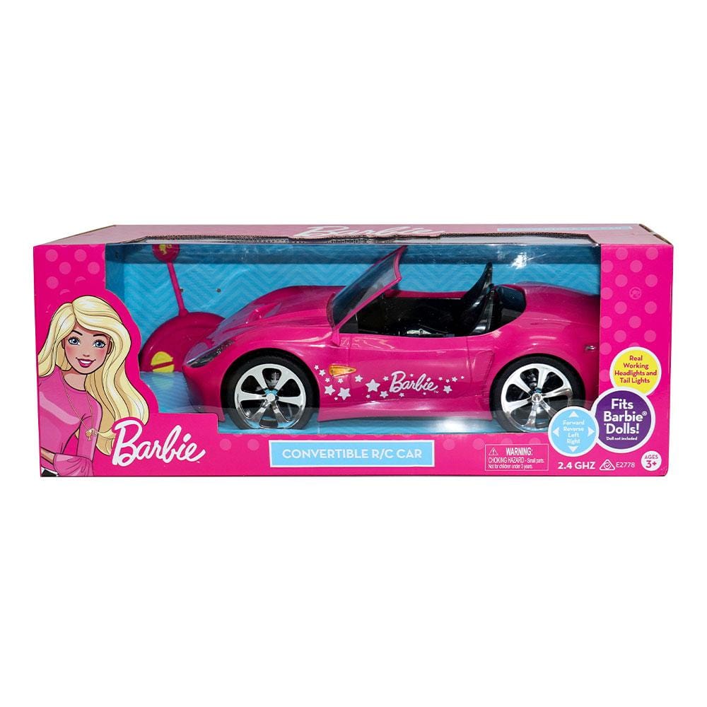 barbie convertible car