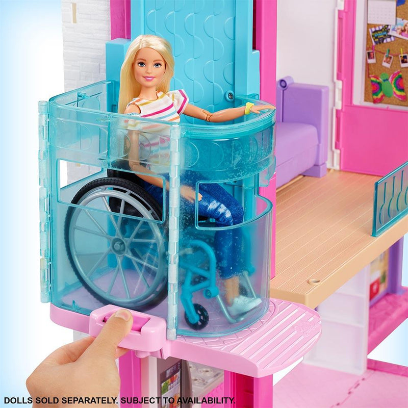 barbie dreamhouse with elevator