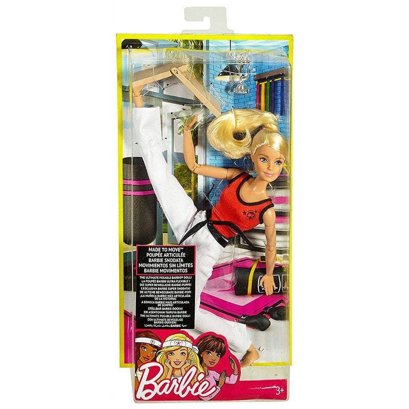 barbie made to move martial arts