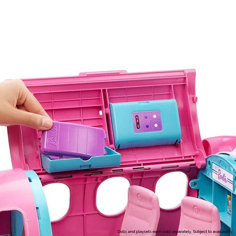 barbie suitcase travel playset