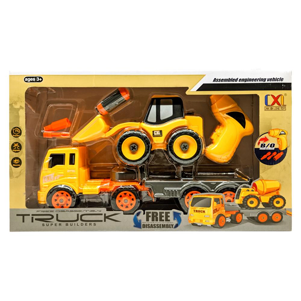 build your own truck toy