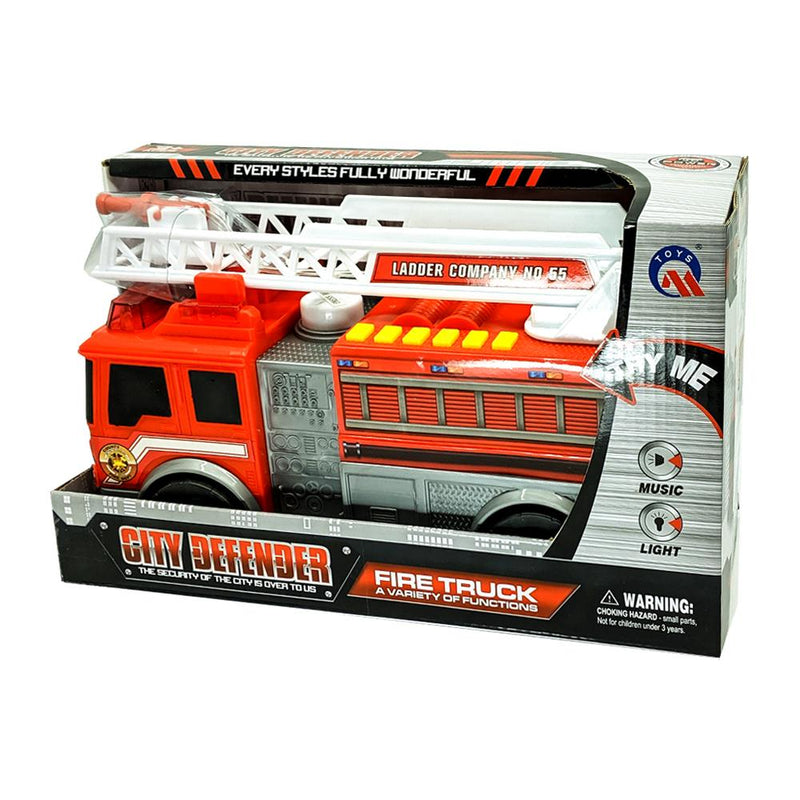 fire truck with lights and sounds