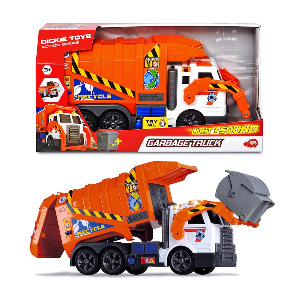 dickie toys garbage truck video