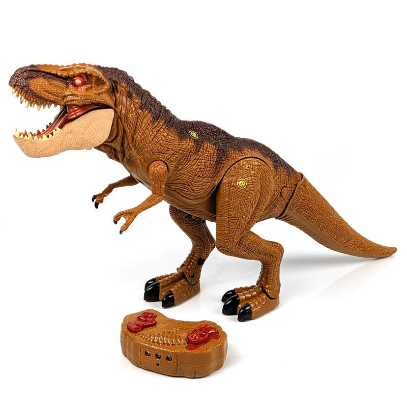 walking and roaring t rex dinosaur toy