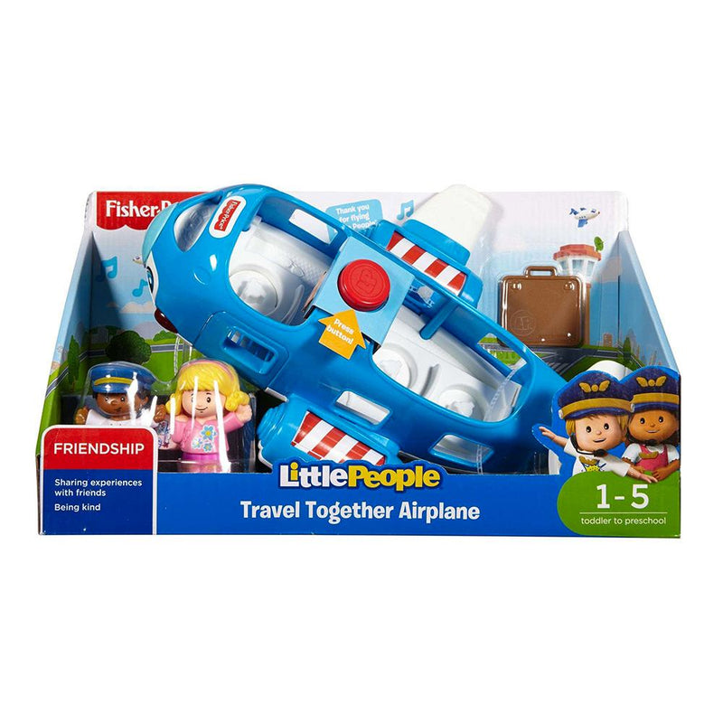 toy airplane with people