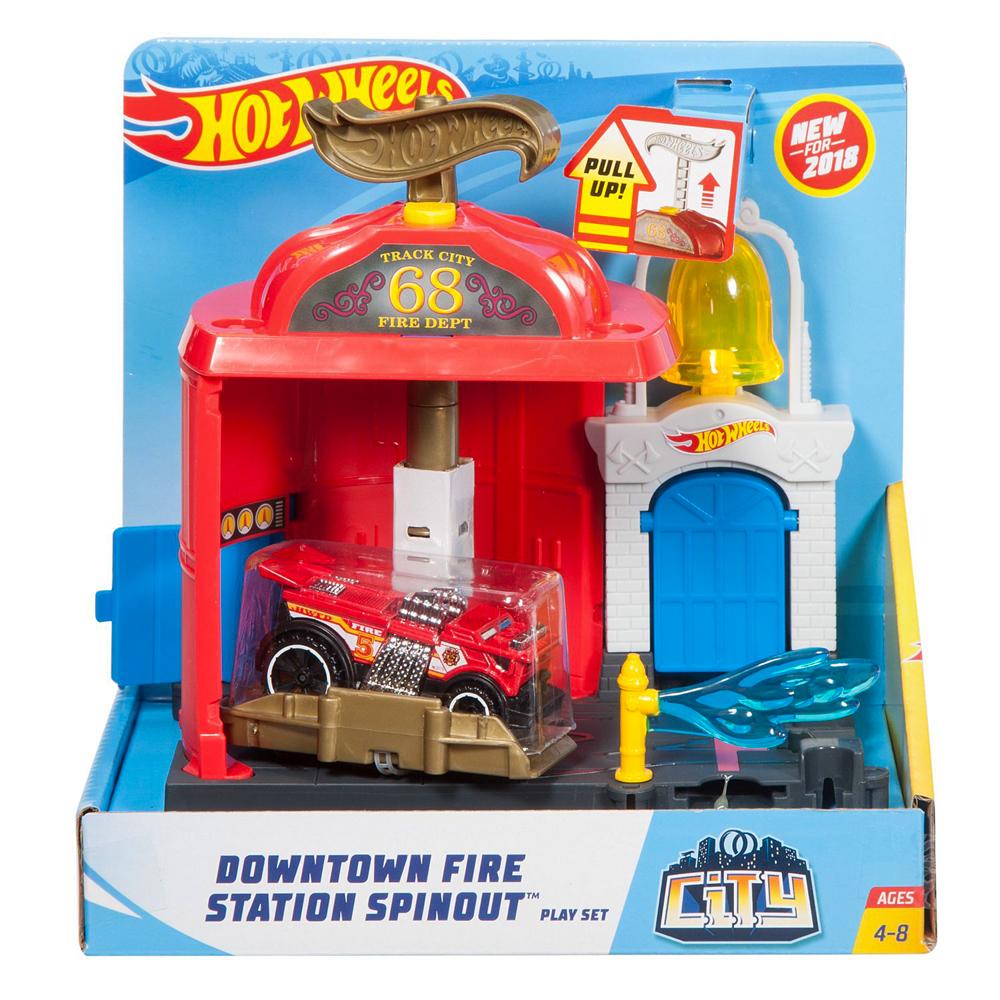 hot wheels fire station