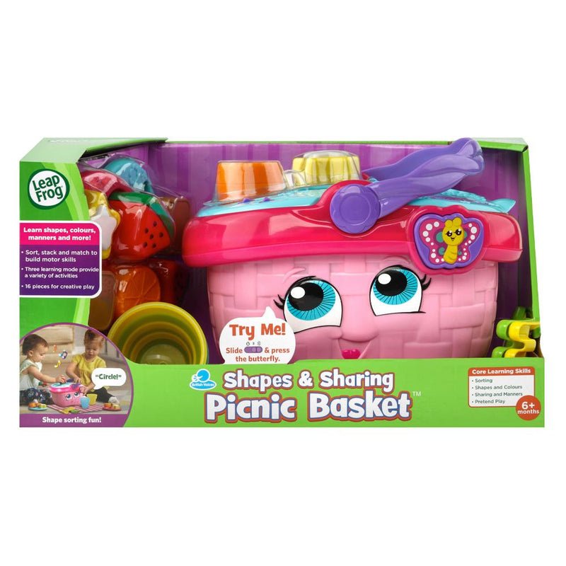 picnic basket shape sorter