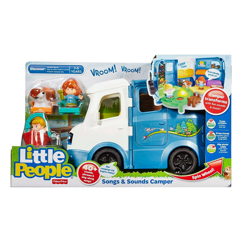 fisher price little people songs and sounds camper