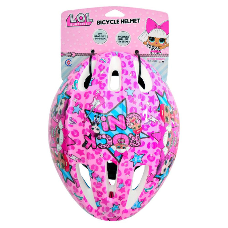 lol surprise 2d kids bike helmet