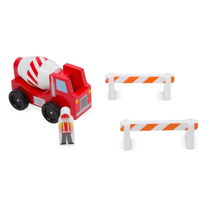 melissa and doug wooden construction vehicles