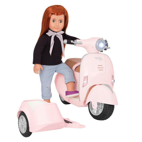 our generation doll scooter set