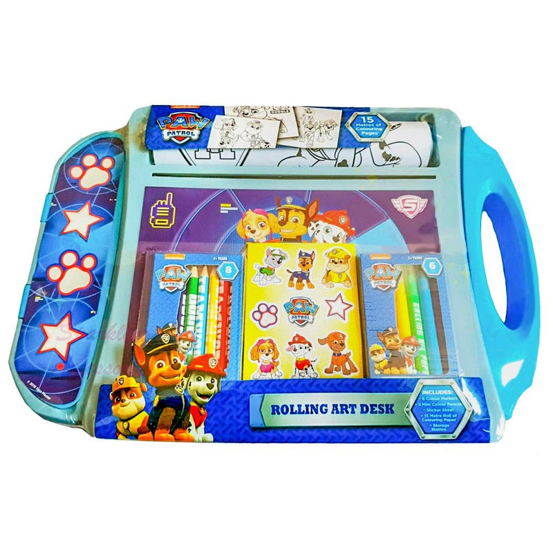 Paw Patrol Rolling Art Desk Buy Online At Toy Universe Australia