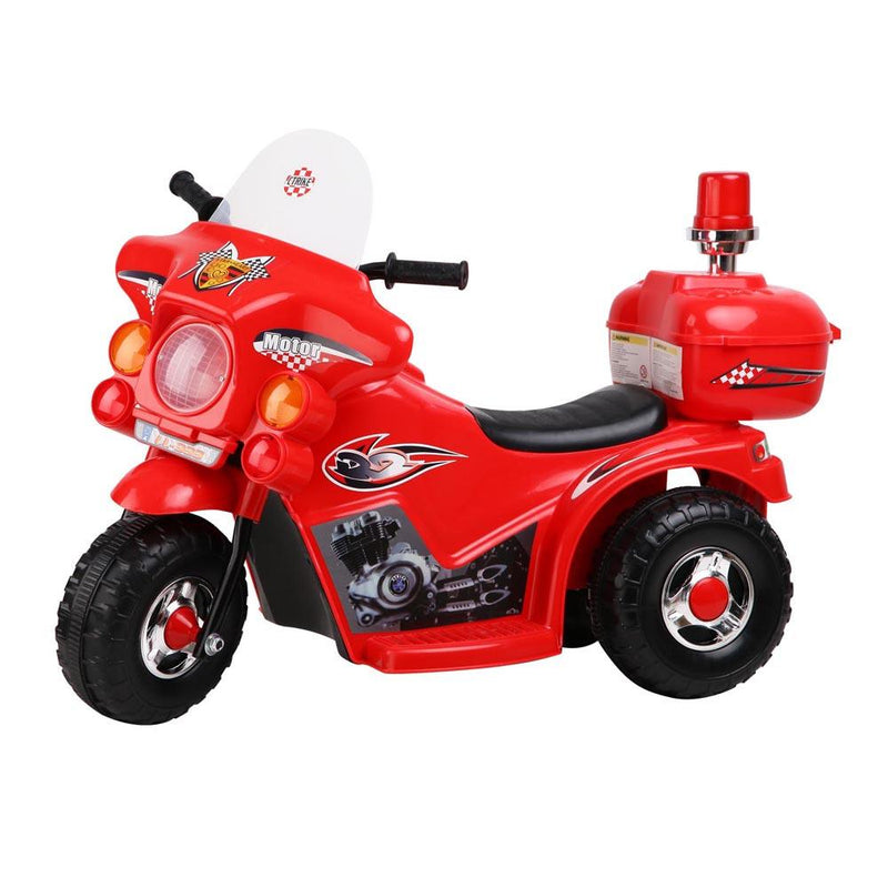 red toy motorbike