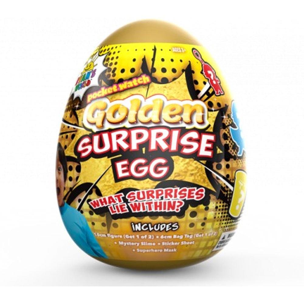 ryan's golden surprise egg