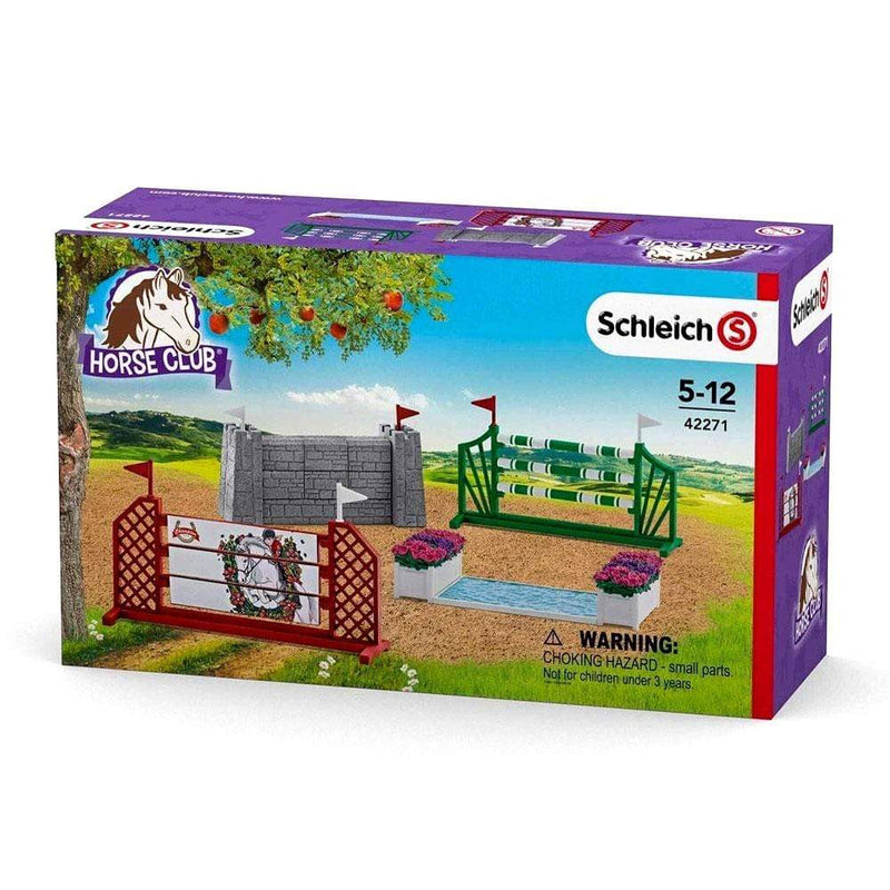 schleich jumping set