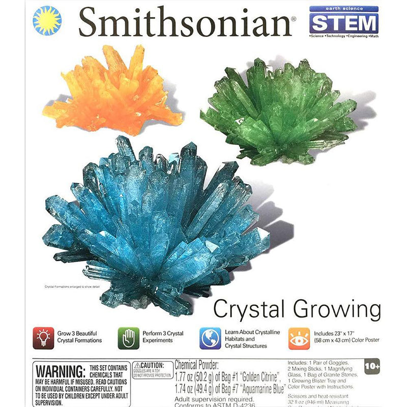 Smithsonian Crystal Growing Kit At Toy Universe Science Toys Australia