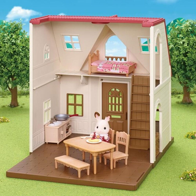 sylvanian families red roof house